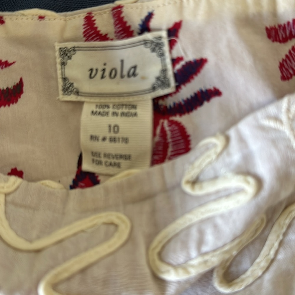 Anthropologie Viola Palmetto Skirt VGUC - Picture 7 of 8